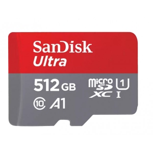 Карта пам'яті SanDisk Ultra microSDXC 512GB + SD Adapter (SDSQUAC-512G-GN6MA)