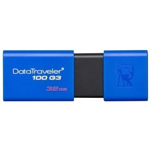 Флеш USB Kingston DataTraveler 100 G3 32GB Blue (KC-U7132-6UB)
