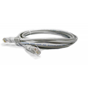 Кабель патч-корд Kingda RJ45 UTP 5e 24AWG CU 3m Gray (KD-PAUT3300GY)