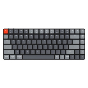 Клавіатура бездротова Keychron K3 84 Key Gateron Blue RGB WL UA Black