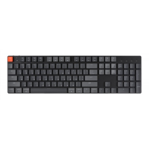 Клавіатура бездротова Keychron K5SE 104 Key Gateron Red RGB WL UA Black