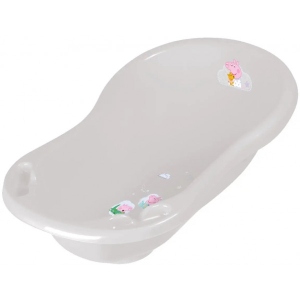 Дитяча ванночка Keeeper Peppa Gray зі зливом (1842313319400)