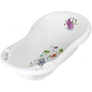 Дитяча ванночка Keeeper Hippo 84 см White (18436100012NN)