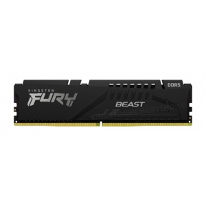 Память DDR Kingston DDR5 16GB/5600 Fury Beast Black (KF556C40BB-16)