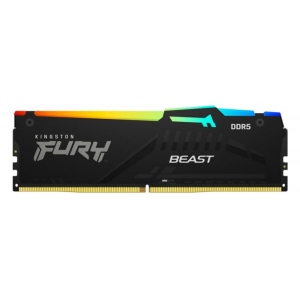 Память DDR Kingston DDR5 16GB/4800 Fury Beast RGB (KF548C38BBA-16)