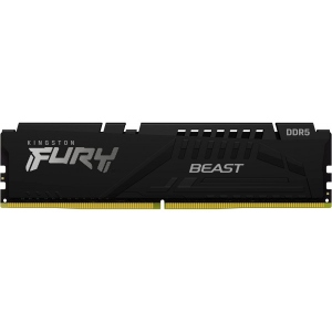 Память DDR Kingston DDR5 32GB 5600 FURY Beast Black (KF556C40BB-32)