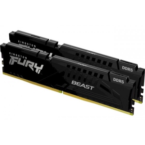 Память DDR Kingston Fury Beast DDR5-5600 64GB (2x32GB) CL40-40-40 1,25V XMP (KF556C40BBK2-64)