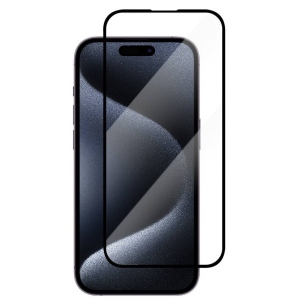 Захисне скло для смартфону Lunatik Premium Tempered Glass 3D Full Cover Black for iPhone 15 Pro Max (1195287)