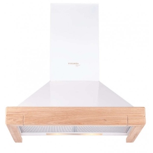 Витяжка декоративна Pyramida KH 60 WOOD WH