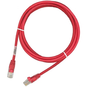 Кабель патч-корд Kingda RJ45 UTP 5e 24AWG CU 0.5m Red (KD-PAUT3050RD)