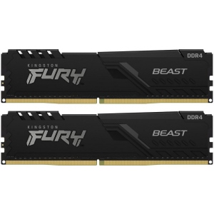 Память DDR Kingston 2x4GB DDR4 2666 Fury Beast Black (KF426C16BBK2/8)