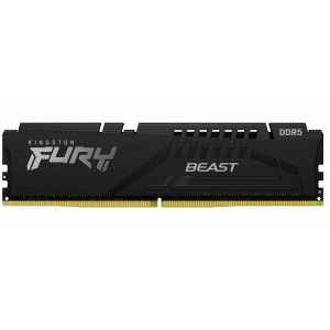 Память DDR Kingston DDR5 16GB/4800 Fury Beast Black (KF548C38BB-16)