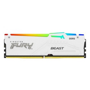 Память DDR Kingston Fury Beast White DDR5 32GB/5200 (KF552C40BWA-32)