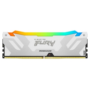 Память DDR Kingston Fury Renegade RGB White 16GB/6000MT/s DDR5 (KF560C32RWA-16)
