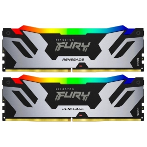 Память DDR Kingston DDR5 32GB KIT 16GBx2 6000 FURY Renegade RGB (KF560C32RSAK2-32)