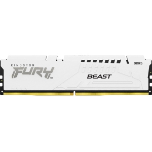 Память DDR Kingston Fury Beast White DDR5 32GB 5200 (KF552C40BW-32)