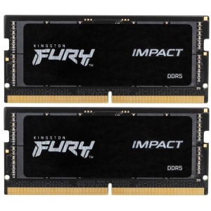 Память DDR Kingston SODIMM 2x32GB/5600 DDR5 Fury Impact (KF556S40IBK2-64)
