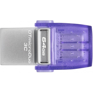 Флеш USB Kingston DT Duo 3C 64GB USB-A + USB-C (DTDUO3CG3/64GB)