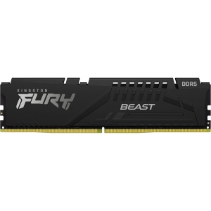 Память DDR Kingston Fury Beast DDR5 32GB/4800 Black (KF548C38BB-32)