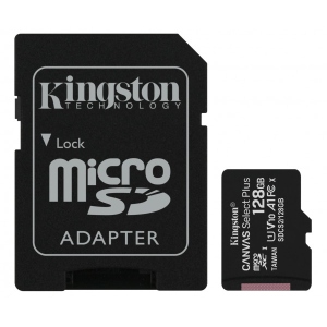 Карта пам'яті Kingston microSDXC 128Gb Canvas Select+ A1 + adapter (SDCS2/128GB)