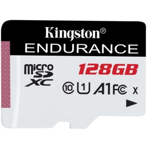 Карта пам'яті Kingston microSDXC 128GB C10 UHS-I High Endurance (SDCE/128GB)