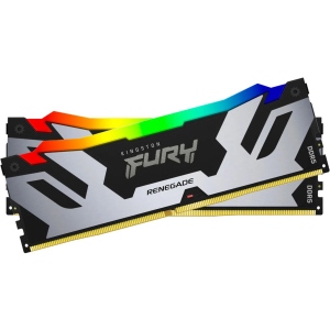 Память DDR Kingston Renegade Silver/Black RGB 2x16GB/8000 DDR5 (KF580C38RSAK2-32)