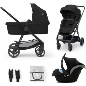 Коляска універсальна 3 в 1 Kinderkraft Newly Classic Black (KSNEWL00BLK3000) в інтернет-магазині