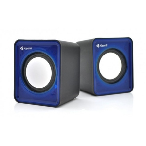 Комп'ютерна акустика звичайна 2.0 Kisonli V310Bl/23391 Blue
