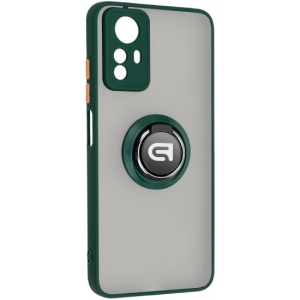 Чохол для смартфону Armorstandart Frosted Matte Ring for Xiaomi Redmi Note 12s 4G Dark Green (ARM68899)