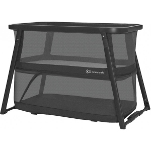 Манеж-ліжко Kinderkraft 4 в 1 Sofi Plus Grey (KLSOFIPLGRY0000)