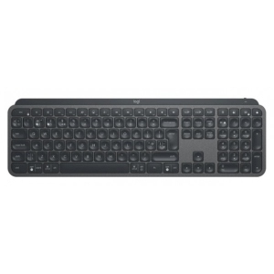 Клавіатура бездротова Logitech MX Keys Advanced for Business Wireless Illuminated UA Graphite (920-010251)