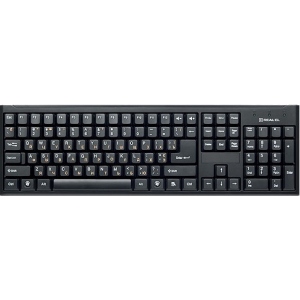 Клавіатура дротова REAL-EL Standard 503 USB черный UAH