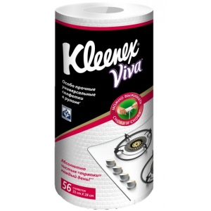 Серветка побутова Kleenex Viva 56 шт. (5029053542713)
