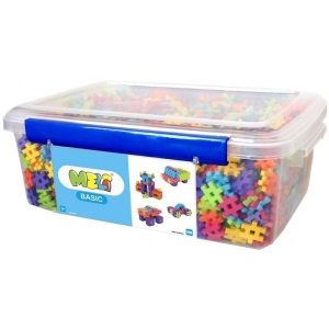 Пластиковий конструктор MELI "BASIC" в контейнере 2 000 эл. (2,5х2,5см) (50016)