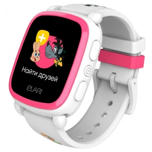 Дитячий годинник Elari KidPhone NyPogodi White з GPS-трекером (KP-NP-WP)