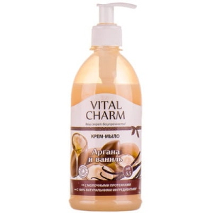 Рідке мило для рук Vital Charm 500 мл Аргана і Ваніль (4820091144638)