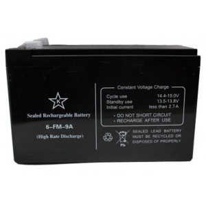 Акумулятор для ДБЖ KSTAR 12V 9Ah (6-FM-9A) AGM