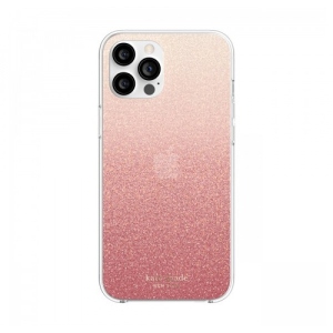 Чохол для смартфону Kate Spade New York Protective Hardshell Case for iPhone 12 Pro Max - Glitter Ombre Sunset Pink/Multi (KSIPH-154-GLOSN)