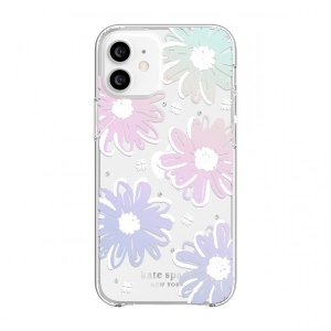 Чохол для смартфону Kate Spade New York Protective Hardshell Case for iPhone 12 - Daisy Iridescent Foil/White/Clear/Gems (KSIPH-151-DSYIR)