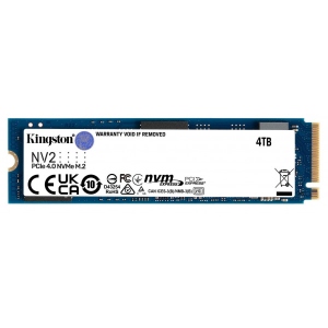 SSD-накопичувач внутрішній Kingston NV2 4TB M.2 2280 NVMe PCIe 4.0 x4 (SNV2S/4000G)