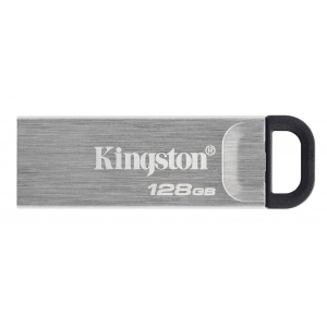 Флеш USB Kingston DataTraveler Kyson 128GB USB 3.2 Silver-Black (DTKN/128GB)