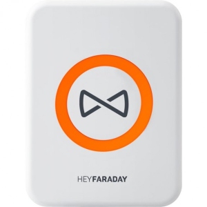 Зарядний пристрій HeyFaraday Wireless Charger Mini White (KWS-211WH)
