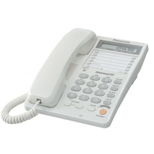 Телефон шнуровий Panasonic KX-TS2365UAW White в Києві