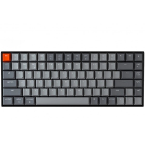 Клавіатура бездротова Keychron K2 84 Key Gateron G Pro Blue BT/USB-A EN/UKR RGB 
Black (K2B2_KEYCHRON)