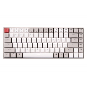 Клавіатура бездротова Keychron K2 84 Key Gateron G Pro Brown BT/USB-A EN/UKR No Led Gray (K2K3_KEYCHRON)