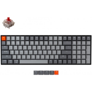 Клавіатура бездротова ігрова Keychron K4 Gateron G PRO Red BT/USB-A EN/UKR, RGB (K4B1_KEYCHRON)