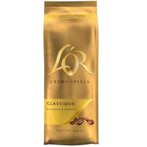 Уцінка - Кофе в зернах L`OR Crema Absolute Classic 500г