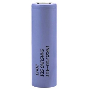 Акумулятор тип 21700 Samsung 4000mAh 35А (INR21700-40T)