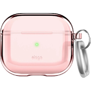Чохол для навушників Elago Clear Case Lovely Pink for Airpods 3rd Gen (EAP3CL-HANG-LPK)