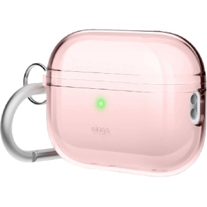 Чохол для навушників Elago Clear Hang Case Lovely Pink for Airpods Pro 2nd Gen (EAPP2CL-HANG-LPK)
